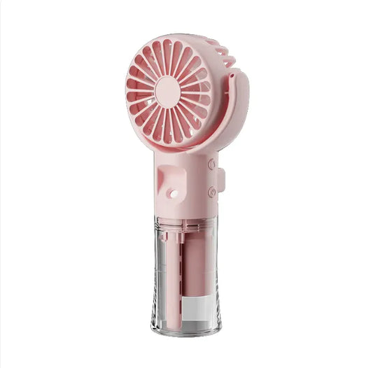 Portable Mini Spray Fan – USB Rechargeable, 4 Speeds, Cooling Mist (kopie)